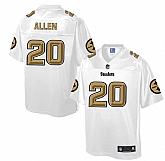 Printed Nike Pittsburgh Steelers #20 Will Allen White Men's NFL Pro Line Fashion Game Jersey,baseball caps,new era cap wholesale,wholesale hats
