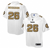 Printed Nike Pittsburgh Steelers #26 Woodson White Men's NFL Pro Line Fashion Game Jersey,baseball caps,new era cap wholesale,wholesale hats
