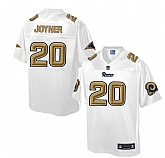 Printed Nike St. Louis Rams #20 Lamarcus Joyner White Men's NFL Pro Line Fashion Game Jersey,baseball caps,new era cap wholesale,wholesale hats