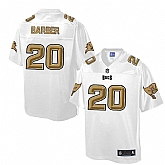 Printed Nike Tampa Bay Buccaneers #20 Ronde Barber White Men's NFL Pro Line Fashion Game Jersey,baseball caps,new era cap wholesale,wholesale hats