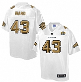 Printed Women Nike Denver Broncos #43 T.J. Ward White NFL Pro Line Super Bowl 50 Fashion Game Jersey,baseball caps,new era cap wholesale,wholesale hats