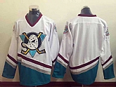 Men Anaheim Ducks Customized White Throwback CCM Stitched Hockey Jersey,baseball caps,new era cap wholesale,wholesale hats