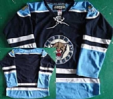 Men Florida Panthers Customized Blue Third Stitched Hockey Jersey,baseball caps,new era cap wholesale,wholesale hats