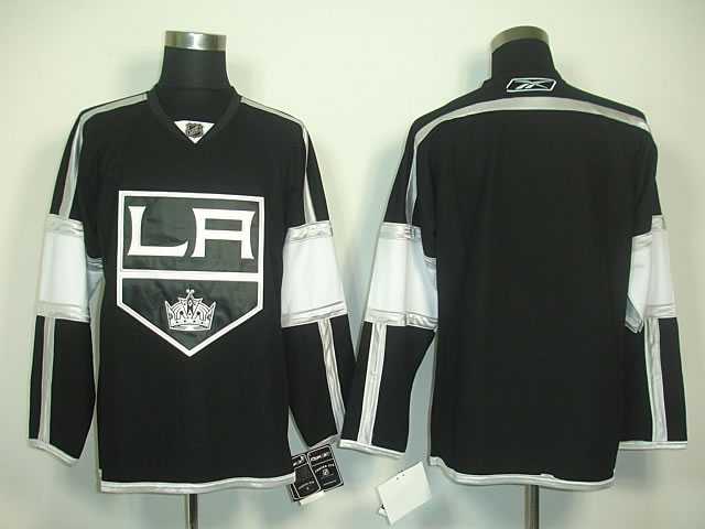 Men Los Angeles Kings Customized Third Black Stitched Hockey Jersey