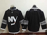 Men New York Islanders Customized Black Stitched Hockey Jersey,baseball caps,new era cap wholesale,wholesale hats