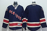 Men New York Rangers Customized Dark Blue Stitched Hockey Jersey,baseball caps,new era cap wholesale,wholesale hats
