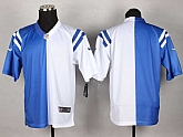 Men Nike Indianapolis Colts Customized Blue-White Split Stitched NFL Elite Jersey,baseball caps,new era cap wholesale,wholesale hats