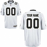 Men Nike New Orleans Saints Customized White Team Color Stitched NFL Game Jersey,baseball caps,new era cap wholesale,wholesale hats