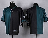Men Nike Philadelphia Eagles Customized Dark Green-Black Split Stitched NFL Elite Jersey,baseball caps,new era cap wholesale,wholesale hats