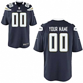 Men Nike San Diego Chargers Customized Navy Blue Team Color Stitched NFL Game Jersey,baseball caps,new era cap wholesale,wholesale hats