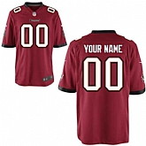 Men Nike Tampa Bay Buccaneers Customized Red Team Color Stitched NFL Game Jersey,baseball caps,new era cap wholesale,wholesale hats