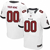 Men Nike Tampa Bay Buccaneers Customized White Team Color Stitched NFL Elite Jersey,baseball caps,new era cap wholesale,wholesale hats