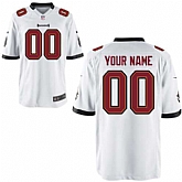 Men Nike Tampa Bay Buccaneers Customized White Team Color Stitched NFL Game Jersey,baseball caps,new era cap wholesale,wholesale hats