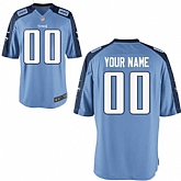 Men Nike Tennessee Titans Customized Light Blue Team Color Stitched NFL Game Jersey,baseball caps,new era cap wholesale,wholesale hats