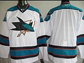 Men San Jose Sharks Customized White Stitched Hockey Jersey,baseball caps,new era cap wholesale,wholesale hats