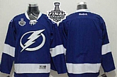 Men Tampa Bay Lightning Customized Blue Stitched Hockey Jersey,baseball caps,new era cap wholesale,wholesale hats