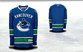 Men Vancouver Canucks Customized Blue Stitched Hockey Jersey,baseball caps,new era cap wholesale,wholesale hats