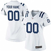 Women Nike Indianapolis Colts Customized White Team Color Stitched NFL Game Jersey,baseball caps,new era cap wholesale,wholesale hats