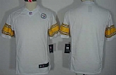 Women Nike Pittsburgh Steelers Customized White Team Color Stitched NFL Game Jersey,baseball caps,new era cap wholesale,wholesale hats
