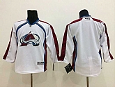 Youth Colorado Avalanche Customized White Stitched Hockey Jersey,baseball caps,new era cap wholesale,wholesale hats