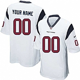 Youth Nike Houston Texans Customized White Team Color Stitched NFL Game Jersey,baseball caps,new era cap wholesale,wholesale hats