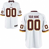 Youth Nike Washington Redskins Customized White Team Color Stitched NFL Game Jersey,baseball caps,new era cap wholesale,wholesale hats