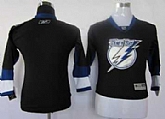 Youth Tampa Bay Lightning Customized Black Stitched Hockey Jersey,baseball caps,new era cap wholesale,wholesale hats