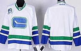 Youth Vancouver Canucks Customized White Third Stitched Hockey Jersey,baseball caps,new era cap wholesale,wholesale hats