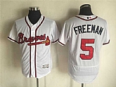 Atlanta Braves #5 Freddie Freeman White 2016 Flexbase Collection Stitched Jersey,baseball caps,new era cap wholesale,wholesale hats