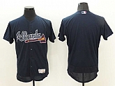 Atlanta Braves Blank Navy Blue 2016 Flexbase Collection Stitched Jersey,baseball caps,new era cap wholesale,wholesale hats