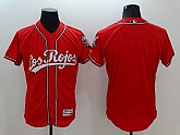 Baltimore Orioles Customized Men's Red Flexbase Collection Los Rojos Stitched Baseball Jersey,baseball caps,new era cap wholesale,wholesale hats