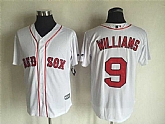Boston Red Sox #9 Ted Williams White New Cool Base Stitched Baseball Jersey,baseball caps,new era cap wholesale,wholesale hats