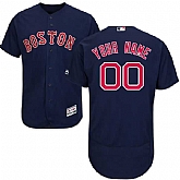 Boston Red Sox Customized Majestic Flexbase Collection Stitched Baseball WEM Jersey - Navy Blue,baseball caps,new era cap wholesale,wholesale hats