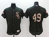 Chicago White Sox #49 Chris Sale Green Salute To Service 2016 Flexbase Collection Stitched Baseball Jersey,baseball caps,new era cap wholesale,wholesale hats