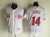 Cincinnati Reds #14 Pete Rose White 2016 Flexbase Collection Stitched Jersey,baseball caps,new era cap wholesale,wholesale hats