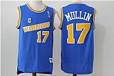 Golden State Warriors #17 Chris Mullin 1988-1989 Blue Throwback Swingman Jersey,baseball caps,new era cap wholesale,wholesale hats