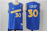 Golden State Warriors #30 Stephen Curry 1988-1989 Blue Throwback Swingman Jersey,baseball caps,new era cap wholesale,wholesale hats