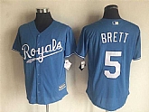 Kansas City Royals #5 George Brett Blue New Cool Base Stitched Baseball Jersey,baseball caps,new era cap wholesale,wholesale hats
