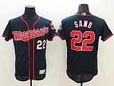 Minnesota Twins #22 Miguel Sano Navy Blue 2016 Flexbase Collection Stitched Jersey,baseball caps,new era cap wholesale,wholesale hats