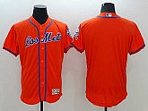 New York Mets Customized Men's Orange Flexbase Collection Stitched Baseball Jersey,baseball caps,new era cap wholesale,wholesale hats