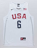 Nike 2016 Team USA #6 James White Stitched NBA Jersey,baseball caps,new era cap wholesale,wholesale hats