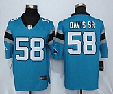 Nike Limited Carolina Panthers #58 Davis sr Blue Stitched NFL Jersey,baseball caps,new era cap wholesale,wholesale hats