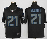 Nike Limited Dallas Cowboys #21 Elliott Impact Black Stitched NFL Jersey,baseball caps,new era cap wholesale,wholesale hats