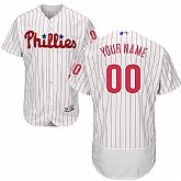 Philadelphia Phillies Customized Majestic Flexbase Collection Stitched Baseball WEM Jersey - White Red,baseball caps,new era cap wholesale,wholesale hats