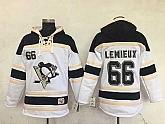 Pittsburgh Penguins #66 Mario Lemieux White Sawyer Hooded Sweatshirt Stitched NHL Hoodie,baseball caps,new era cap wholesale,wholesale hats