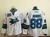 San Jose Sharks #88 Brent Burns New White Stitched NHL Jersey,baseball caps,new era cap wholesale,wholesale hats