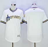 Seattle Mariners Customized Men's White Flexbase Collection Cooperstown Stitched Baseball Jersey,baseball caps,new era cap wholesale,wholesale hats