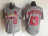 St. Louis Cardinals #13 Matt Carpenter Gray 2016 Flexbase Collection Stitched Baseball Jersey,baseball caps,new era cap wholesale,wholesale hats