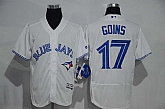 Toronto Blue Jays #17 Ryan Goins White 2016 Flexbase Collection Stitched Baseball Jersey,baseball caps,new era cap wholesale,wholesale hats