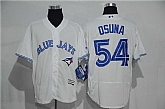 Toronto Blue Jays #54 Roberto Osuna White 2016 Flexbase Collection Stitched Baseball Jersey,baseball caps,new era cap wholesale,wholesale hats